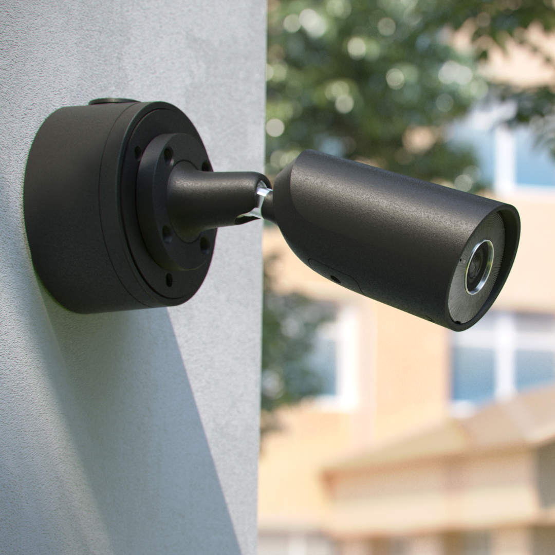 Ajax BulletCam HL Μαύρη – Εξωτερική IP Κάμερα 2K QHD με IR 35m