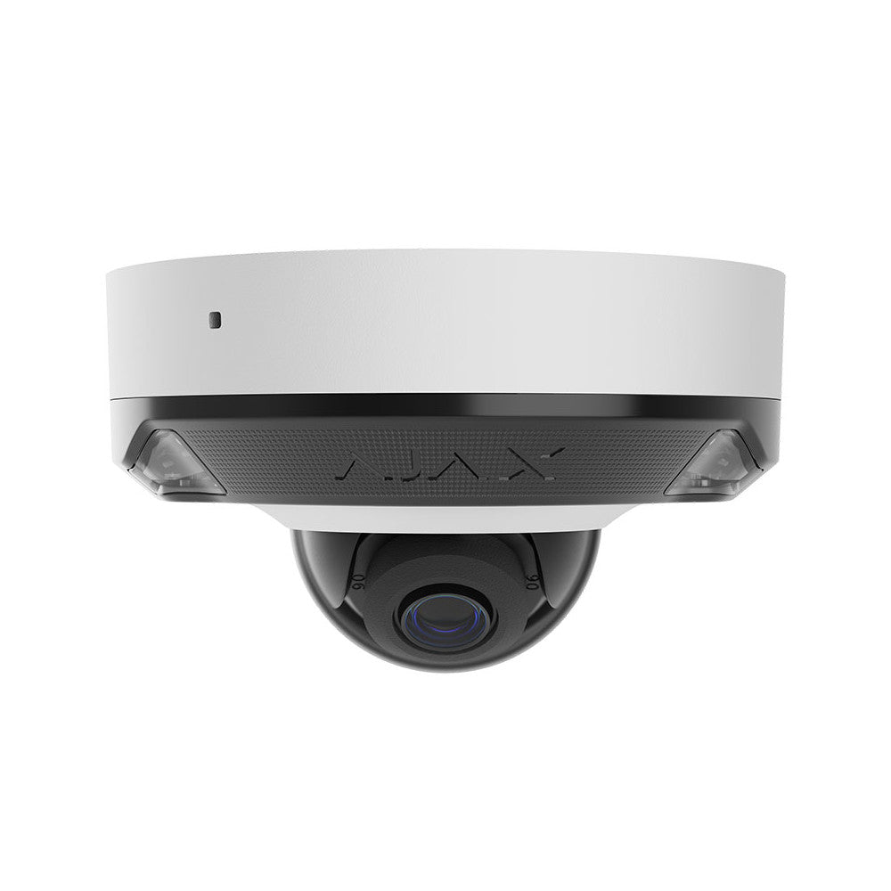Ajax DomeCam Mini HL 5MP λευκή με Hybrid Light