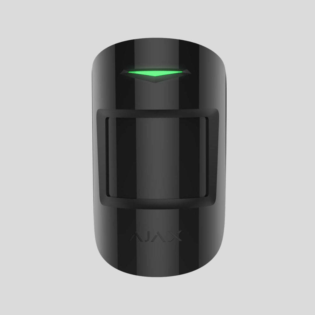 Ajax MotionProtect Plus Jeweller Μαύρο – Διπλός Ανιχνευτής Κίνησης PIR + Microwave