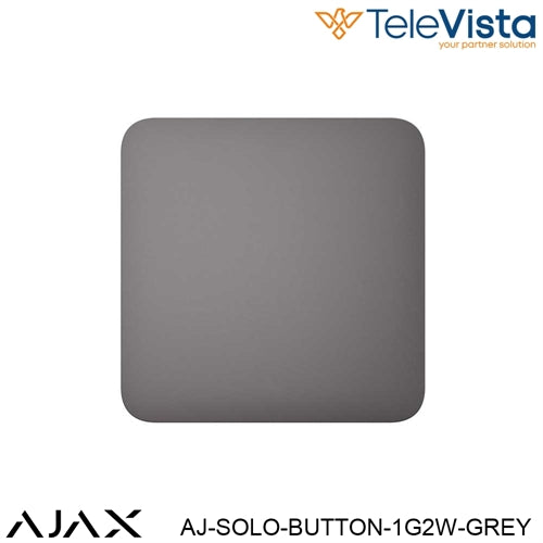 Ajax SoloButton (1-gang/2-way) [55] Grey – 52142.144.GR