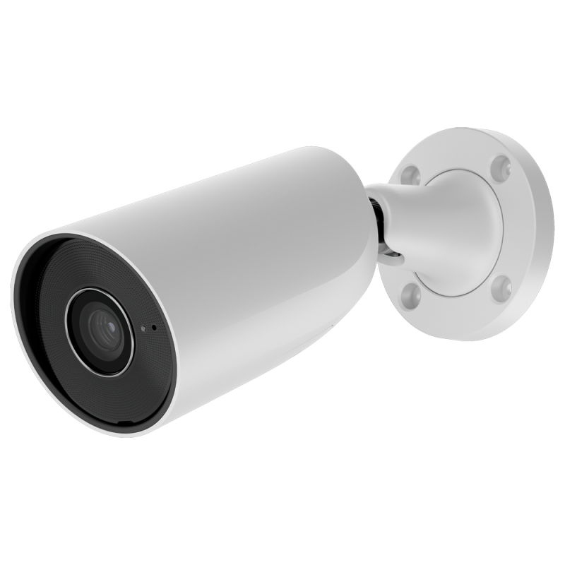 Ajax BulletCam 8MP 4K λευκή – IP κάμερα ασφαλείας AI με Smart IR και PoE