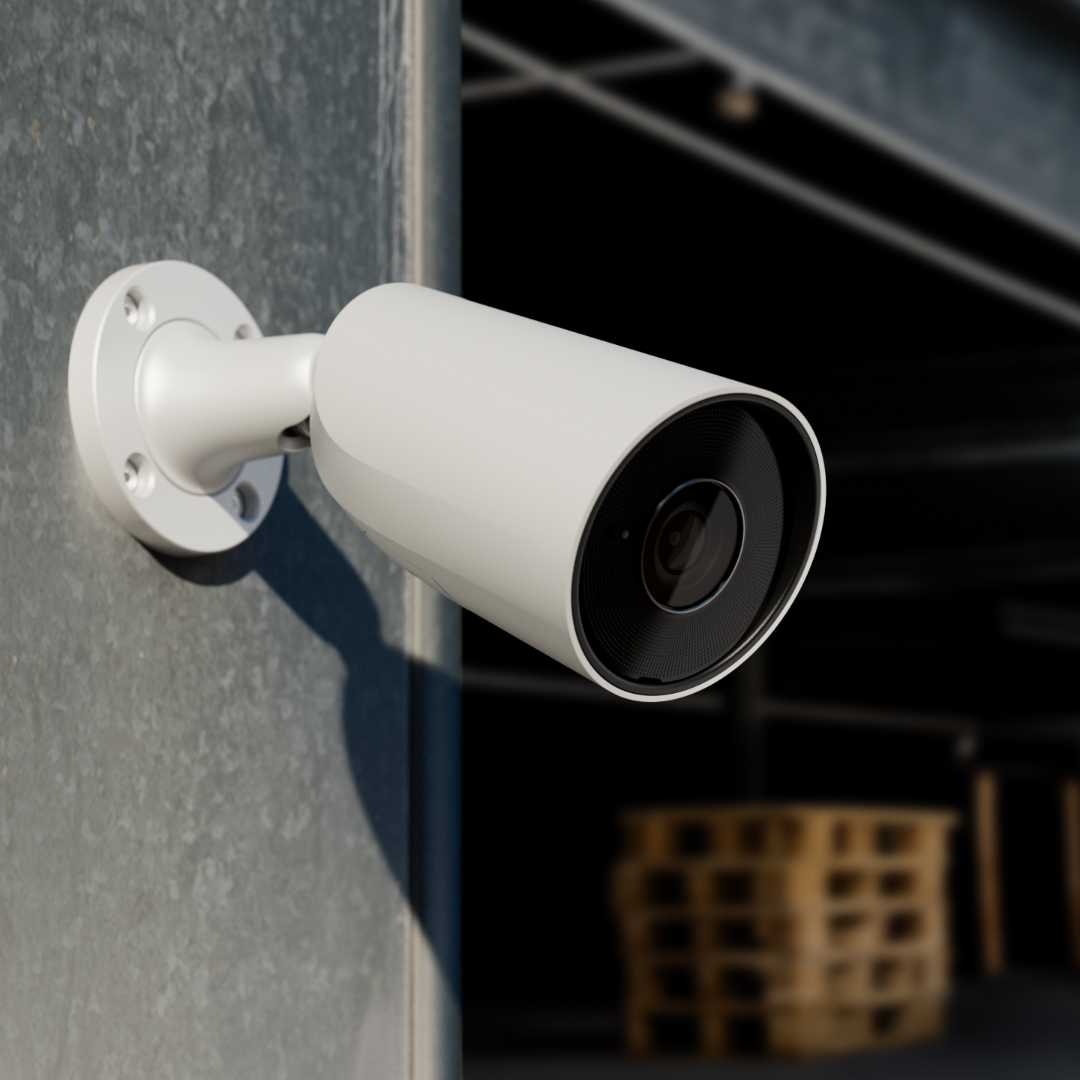 Ajax BulletCam HL Λευκή – Έξυπνη Κάμερα Ασφαλείας 2K QHD με AI Ανίχνευση