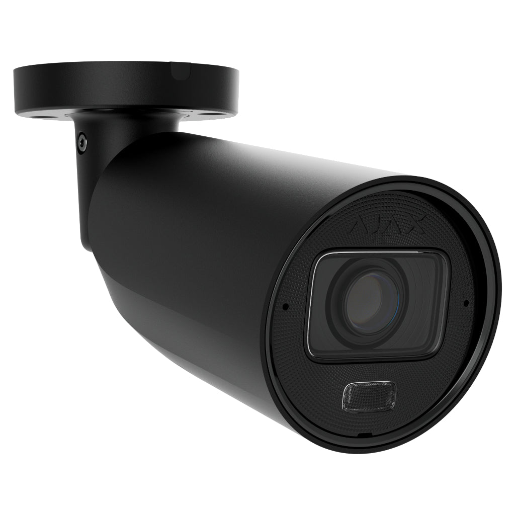 Ajax BulletCam HLVF 5MP μαύρη – motorized varifocal 2.8–12mm, hybrid illumination