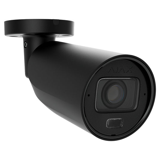 Ajax BulletCam HLVF 5MP μαύρη – motorized varifocal 2.8–12mm, hybrid illumination