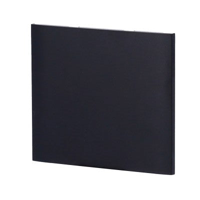 Ajax CenterButton (2-gang) Vertical [55] Black – 83443.140.BL