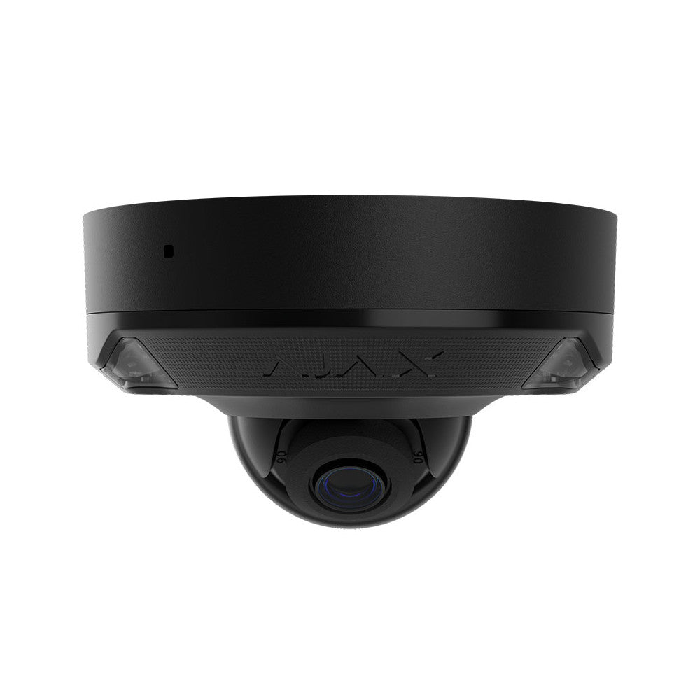 Ajax DomeCam Mini HL 8MP 4K μαύρη με Hybrid Light