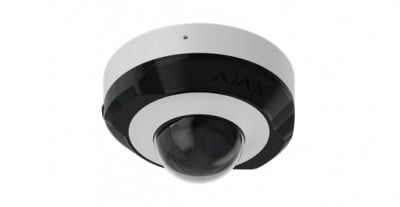 Ajax DomeCam Mini 8MP 4K λευκή – IP κάμερα AI με Smart IR, True WDR και PoE