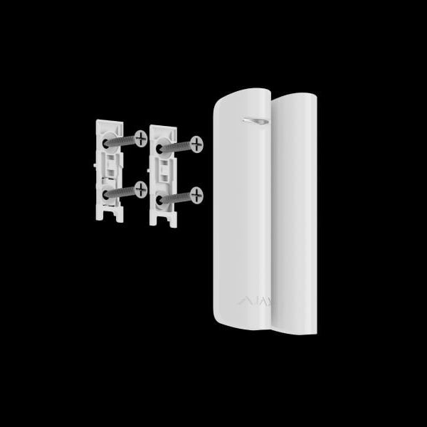 Ajax DoorProtect λευκό – 3 μαγνητικές επαφές στο πακέτο