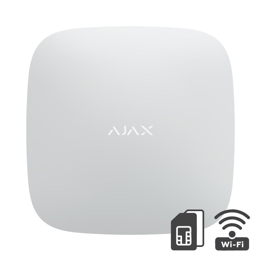 Ajax Hub 2 Plus Λευκό – Κεντρική Μονάδα Συναγερμού