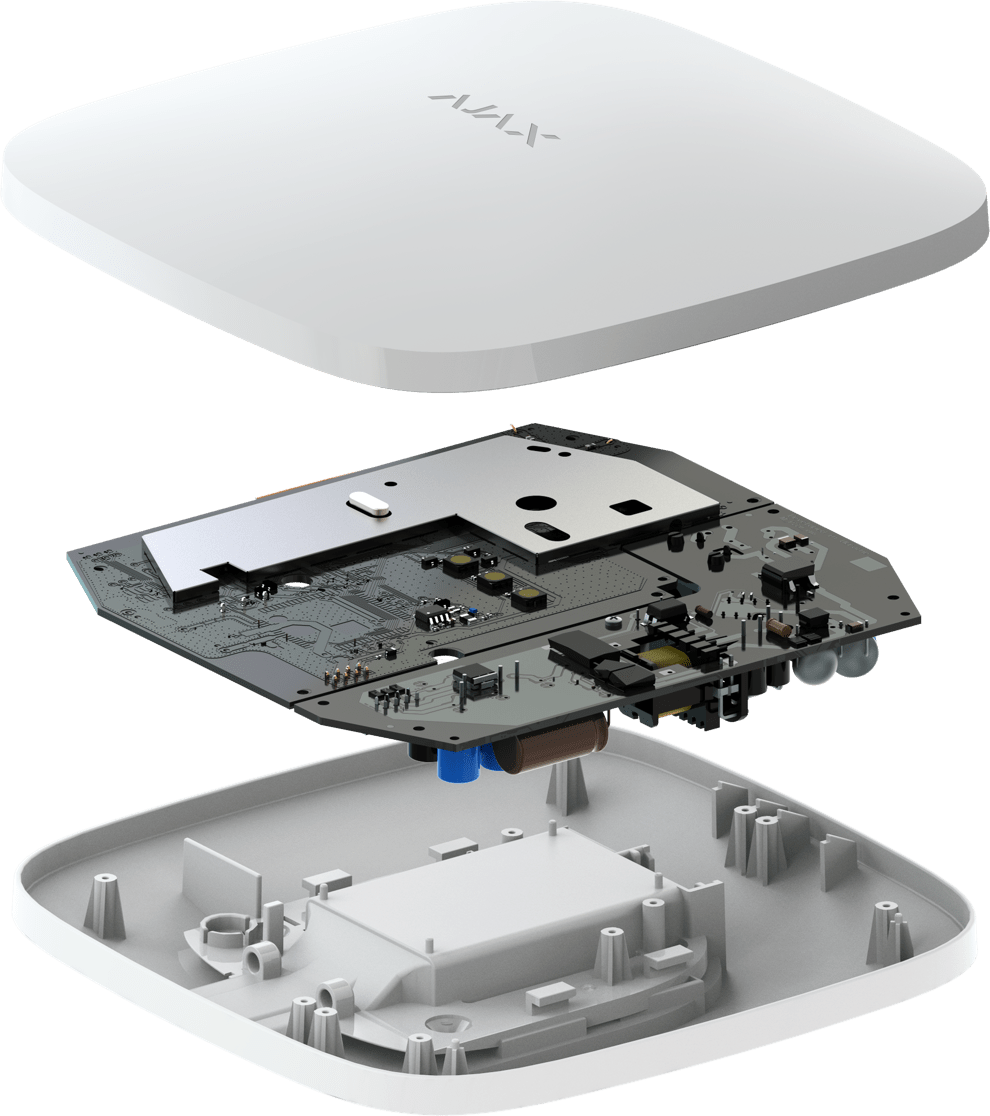 Ajax Rex 2 Επαναλήπτης Σήματος – Ενίσχυση Εμβέλειας & Photo Verification (Λευκό / Μαύρο)