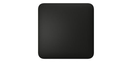 Ajax SideButton (1-gang/2-way) [55] Black – 52155.143.BL