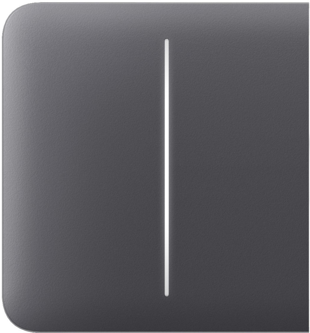 Ajax SideButton (2-gang) [55] Graphite – 52165.143.GP