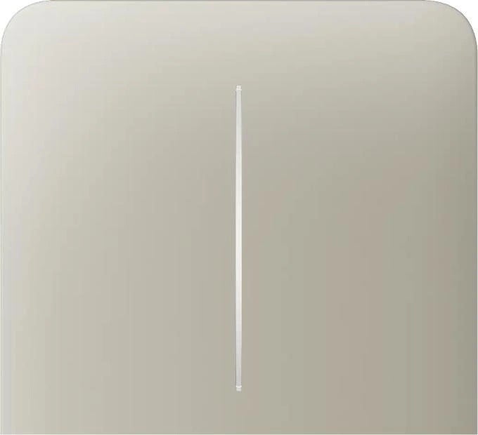 Ajax SideButton (2-gang) Vertical [55] Ivory – 83439.143.IV