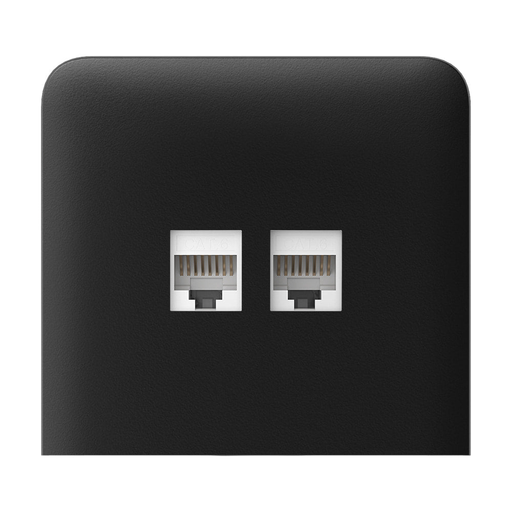Ajax SideCover (LAN) Vertical Black – 126220.319.BL