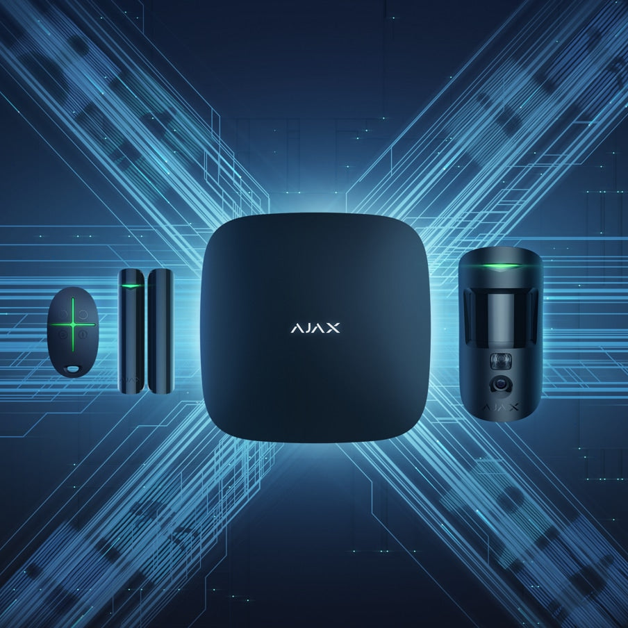 Ajax StarterKit Cam Plus Λευκό – Πλήρες Σύστημα Συναγερμού με Photo Verification