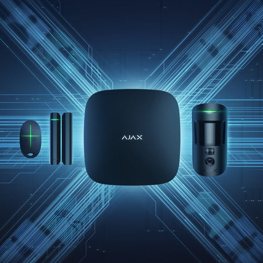 Ajax StarterKit Cam Plus Λευκό – Πλήρες Σύστημα Συναγερμού με Photo Verification