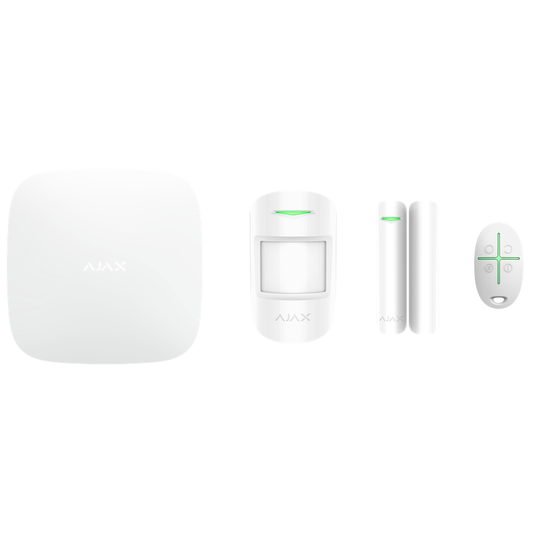 Ajax StarterKit Plus Λευκό – Πλήρες Ασύρματο Σύστημα Συναγερμού