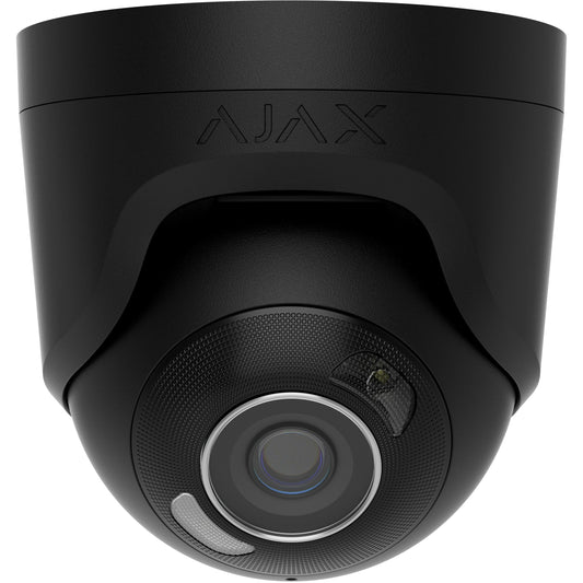 Ajax TurretCam HL 5MP μαύρη – IP κάμερα AI με Hybrid Light, True WDR και PoE