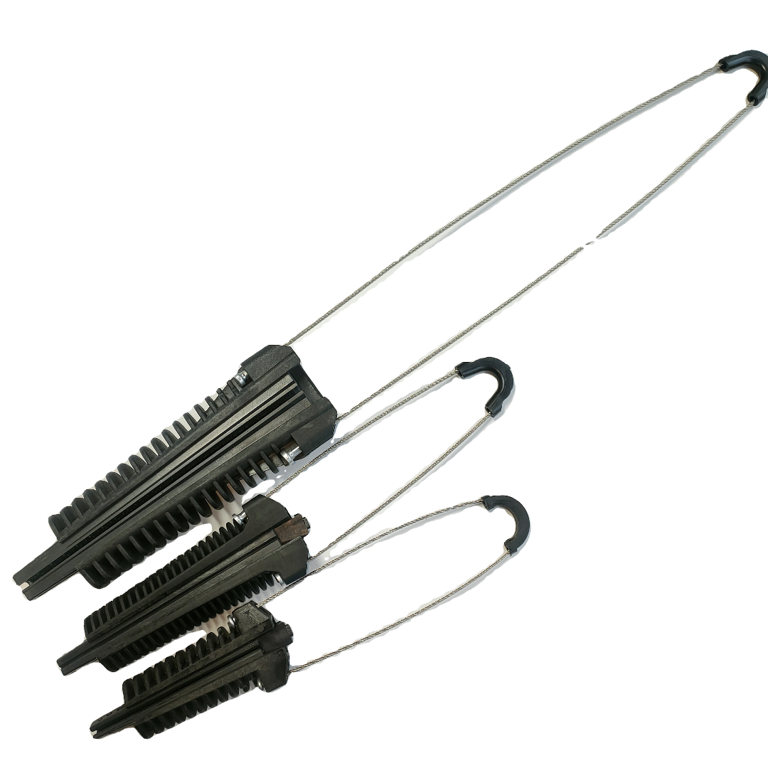 LTC-02 Fiber Optic Anchor Clamp – Σφιγκτήρας Τάσης για ADSS / Καλώδιο (4–9 mm, 3000 N)