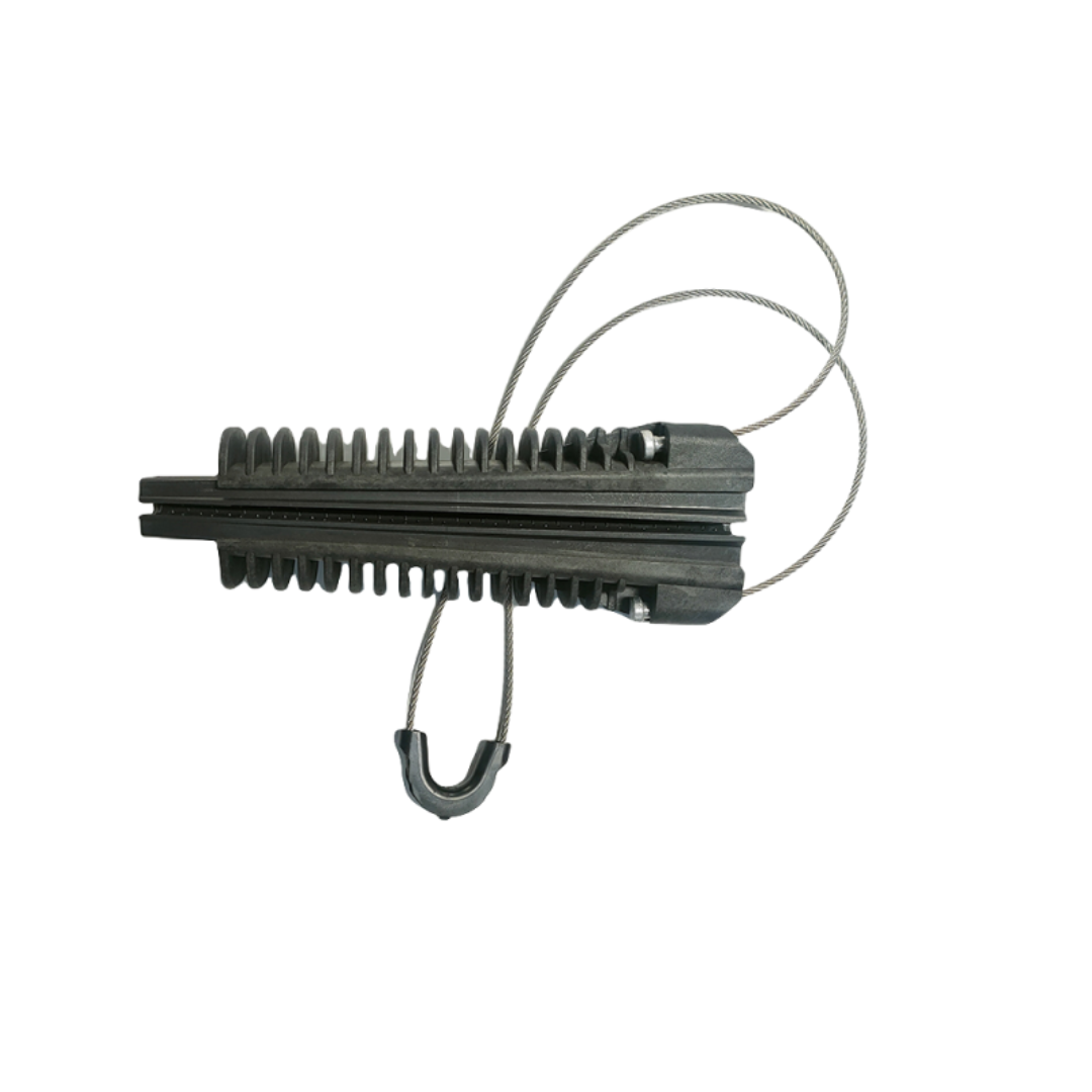 LTC-02 Fiber Optic Anchor Clamp – Σφιγκτήρας Τάσης για ADSS / Καλώδιο (4–9 mm, 3000 N)