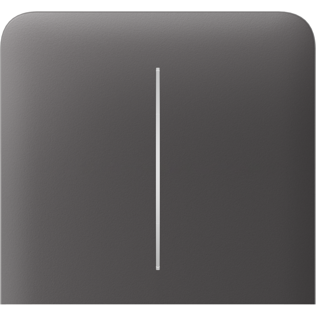 Ajax SideButton (2-gang) Vertical [55] Grey – 83438.143.GR